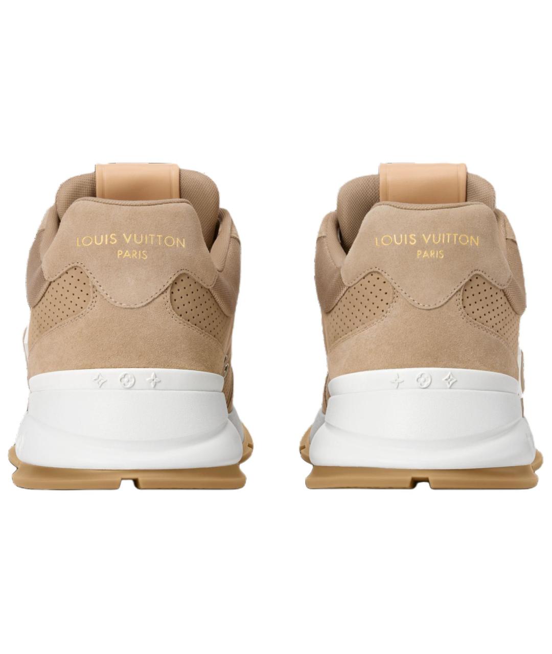 LOUIS VUITTON Коричневые низкие кроссовки / кеды, фото 5