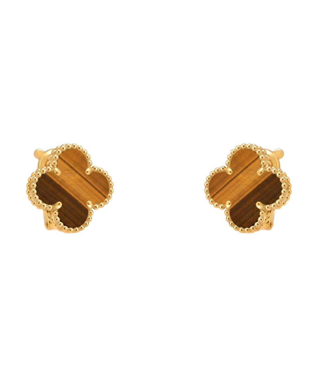 VAN CLEEF & ARPELS Золотые серьги из желтого золота, фото 2