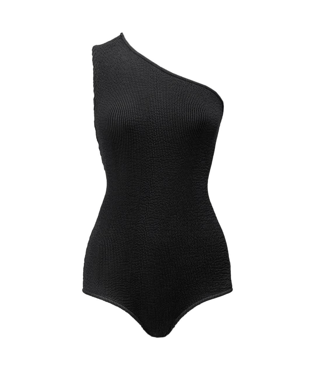 BOTTEGA VENETA Черный полиамидовый купальник, фото 4