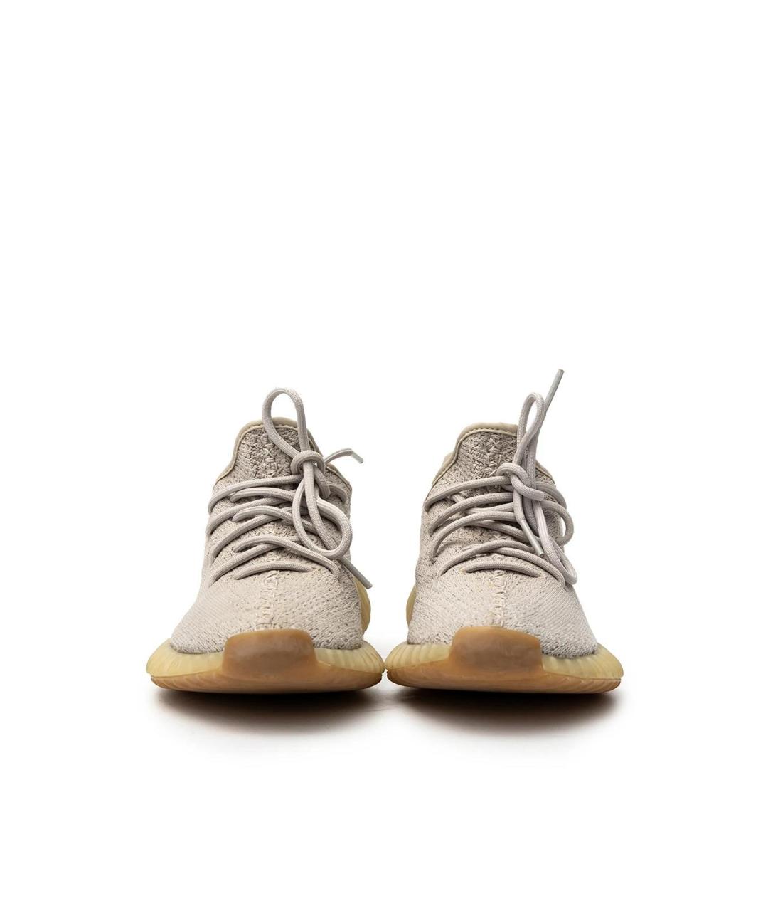 ADIDAS YEEZY Серые текстильные кроссовки, фото 4