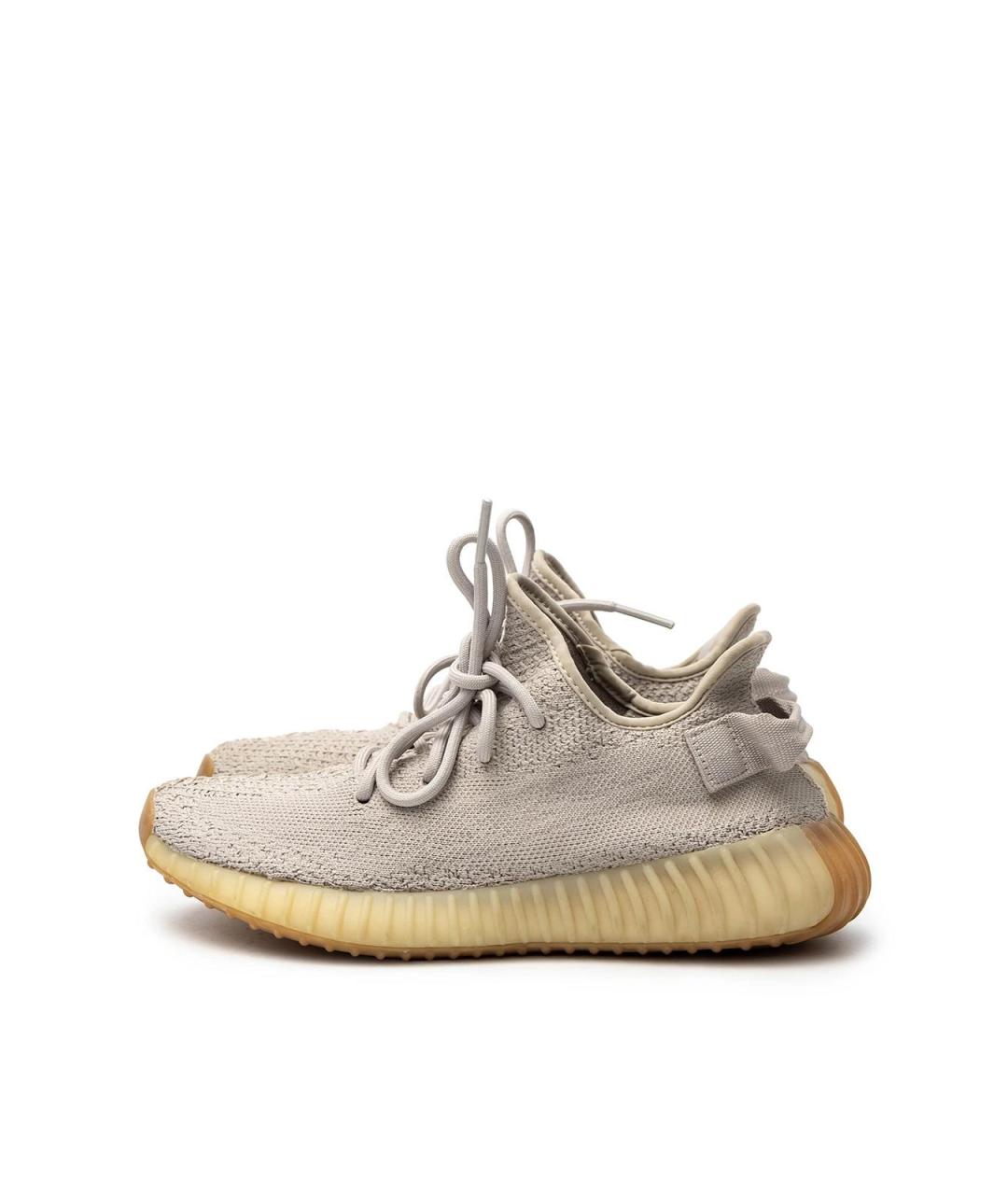 ADIDAS YEEZY Серые текстильные кроссовки, фото 5