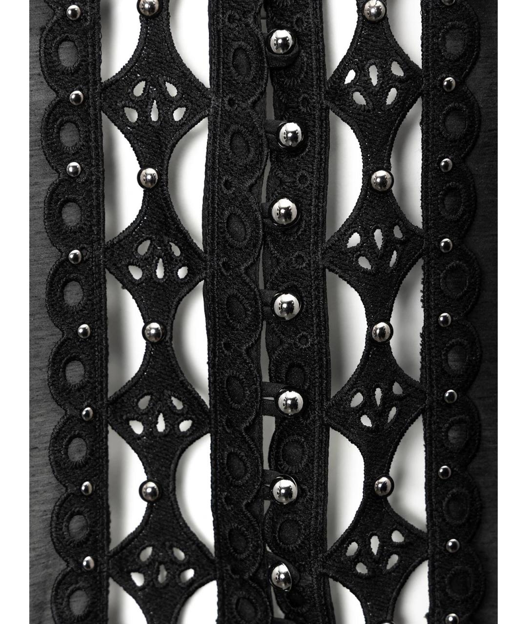 ZIMMERMANN Черное вискозное повседневное платье, фото 3