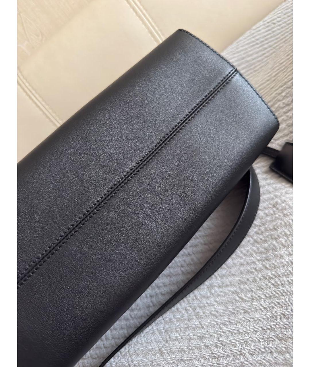 FENDI Черная кожаная сумка через плечо, фото 7