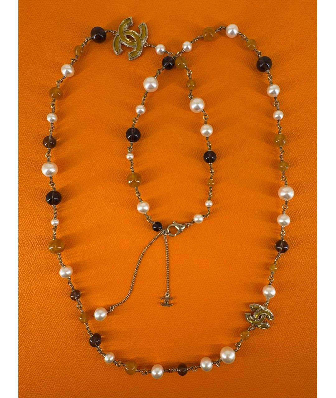 CHANEL Мульти металлическое колье, фото 8