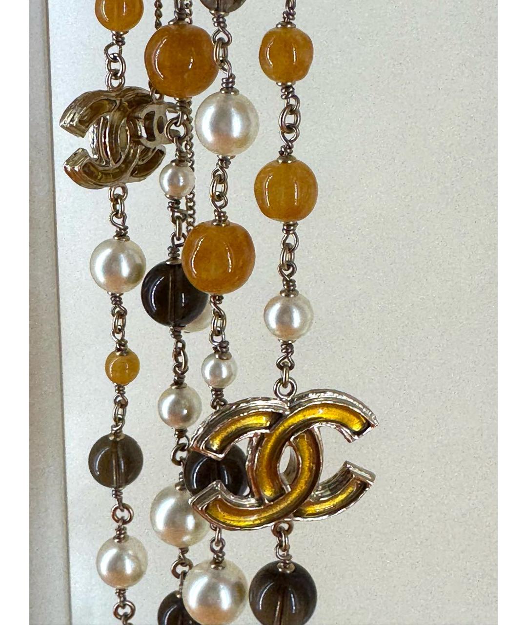 CHANEL Мульти металлическое колье, фото 5
