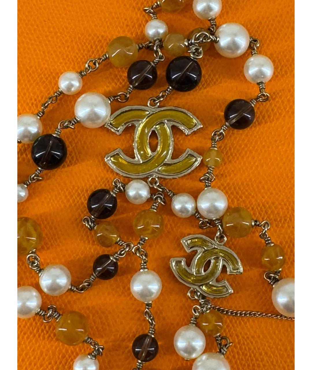 CHANEL Мульти металлическое колье, фото 3