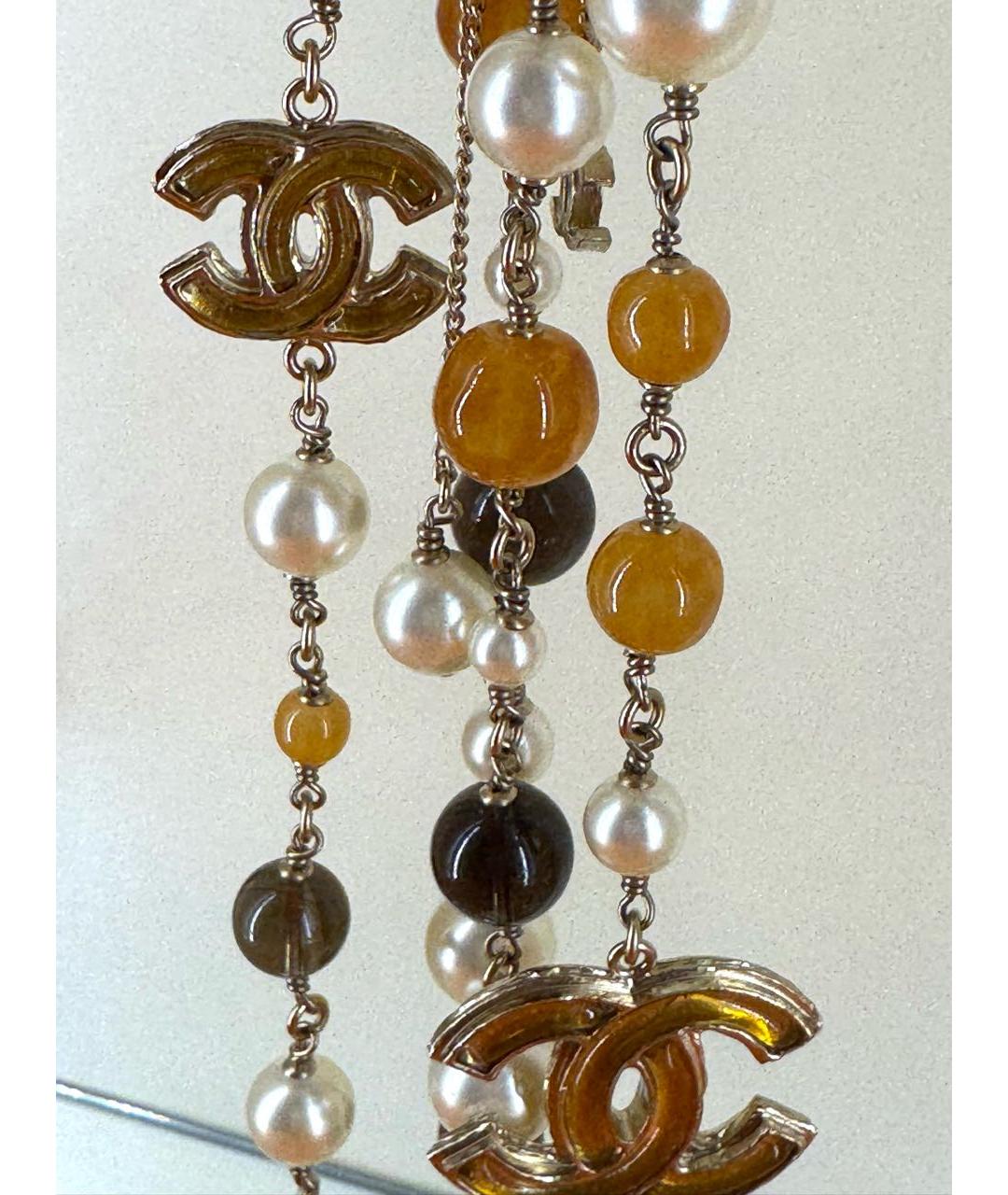 CHANEL Мульти металлическое колье, фото 4