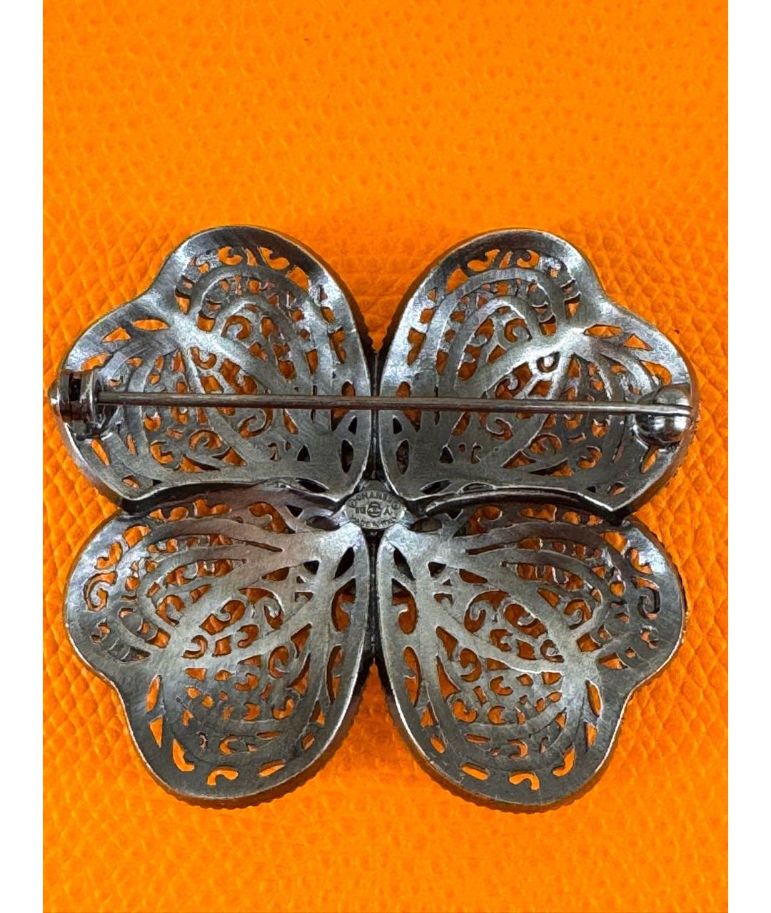 CHANEL Антрацитовый металлический комплект, фото 6