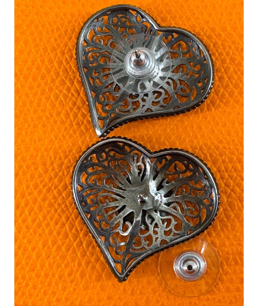 CHANEL Антрацитовый металлический комплект, фото 8