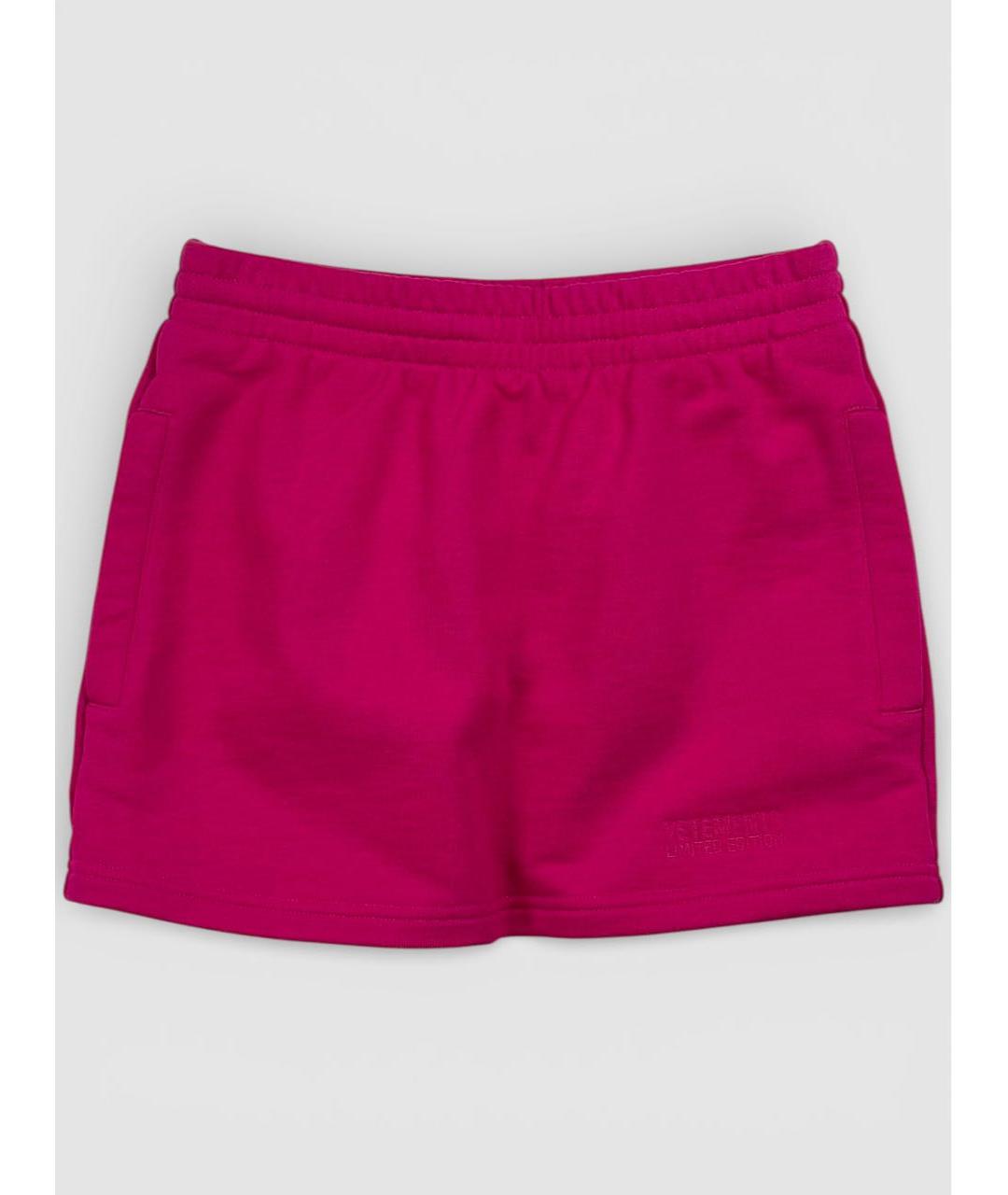 VETEMENTS Коралловая хлопковая юбка мини, фото 6