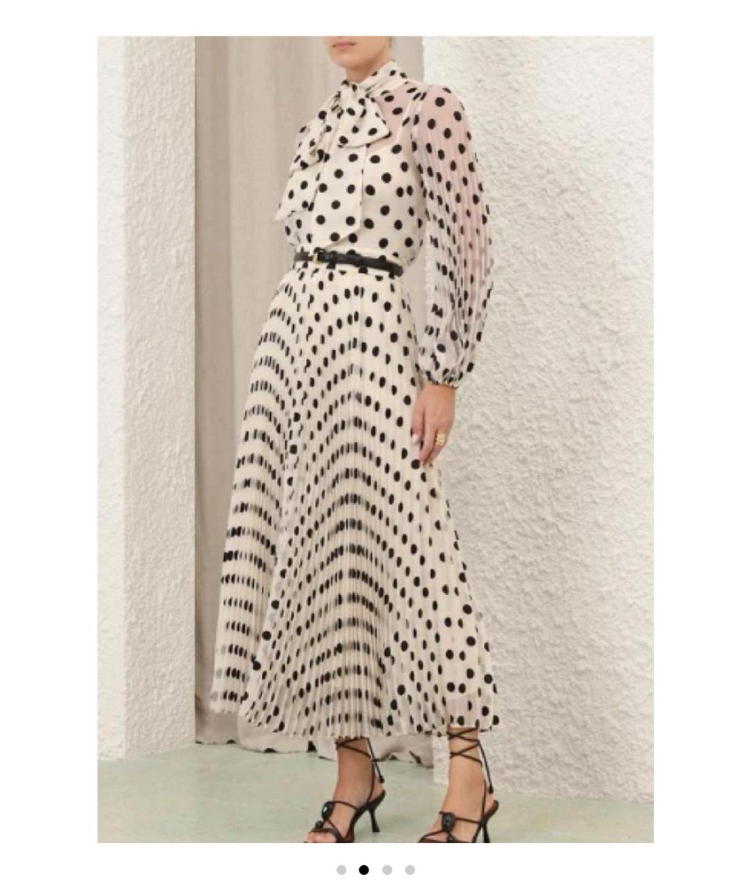 ZIMMERMANN Белая полиамидовая юбка макси, фото 6