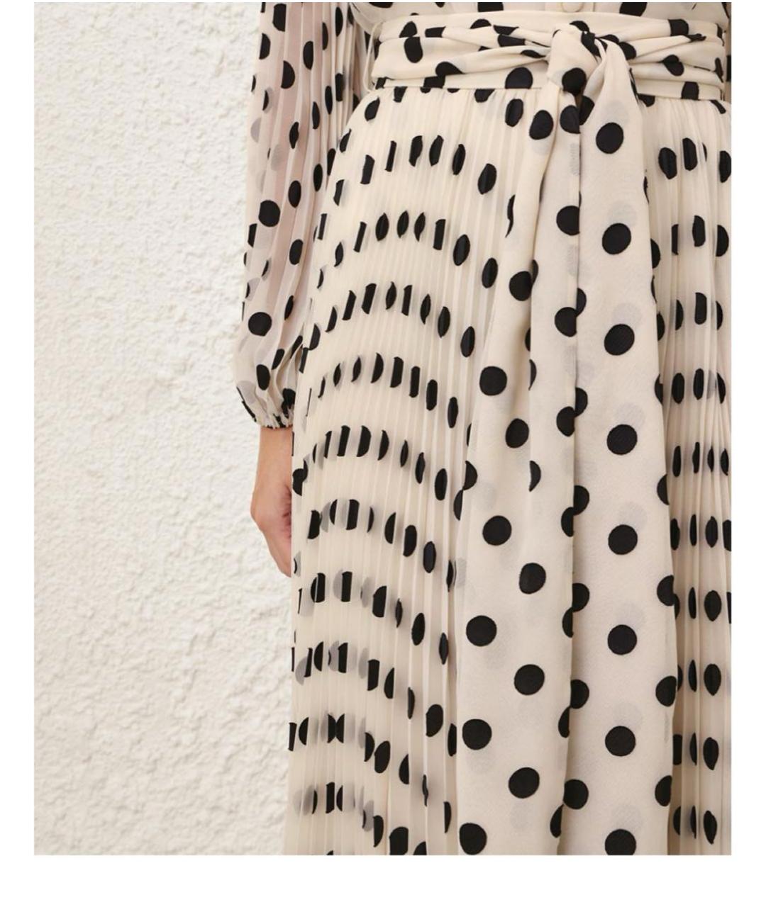 ZIMMERMANN Белая полиамидовая юбка макси, фото 7