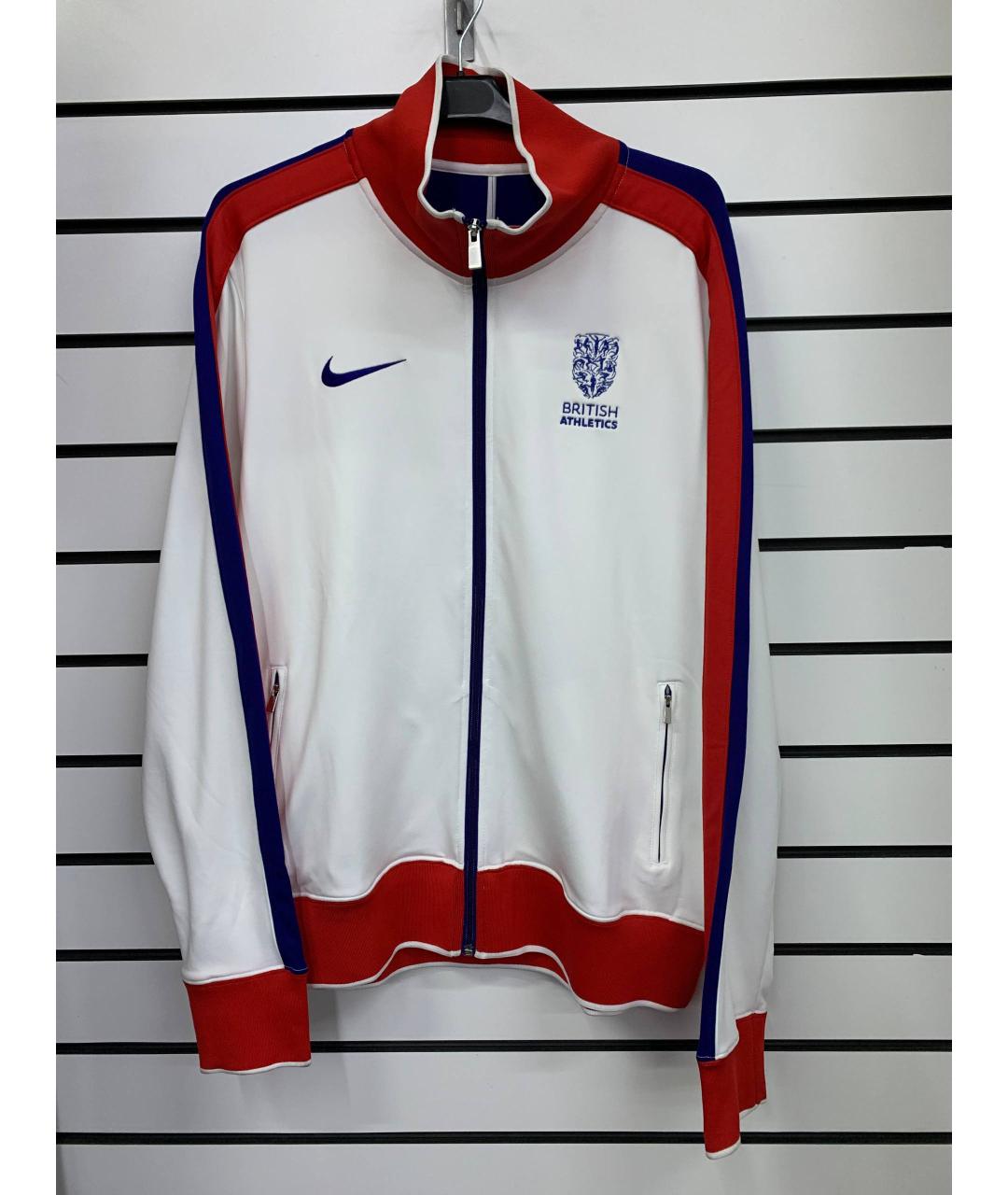 NIKE Белый хлопковый спортивный костюм, фото 8