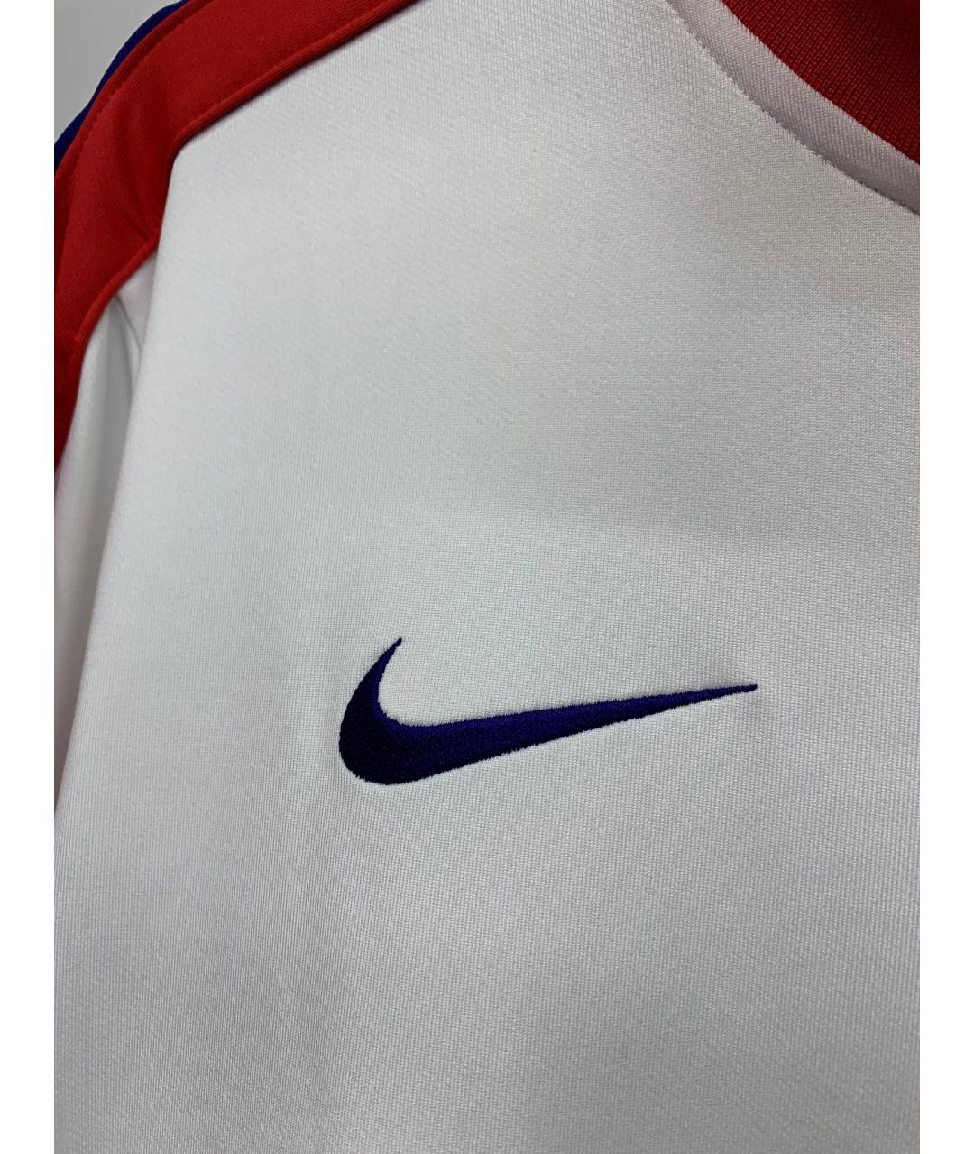 NIKE Белый хлопковый спортивный костюм, фото 5