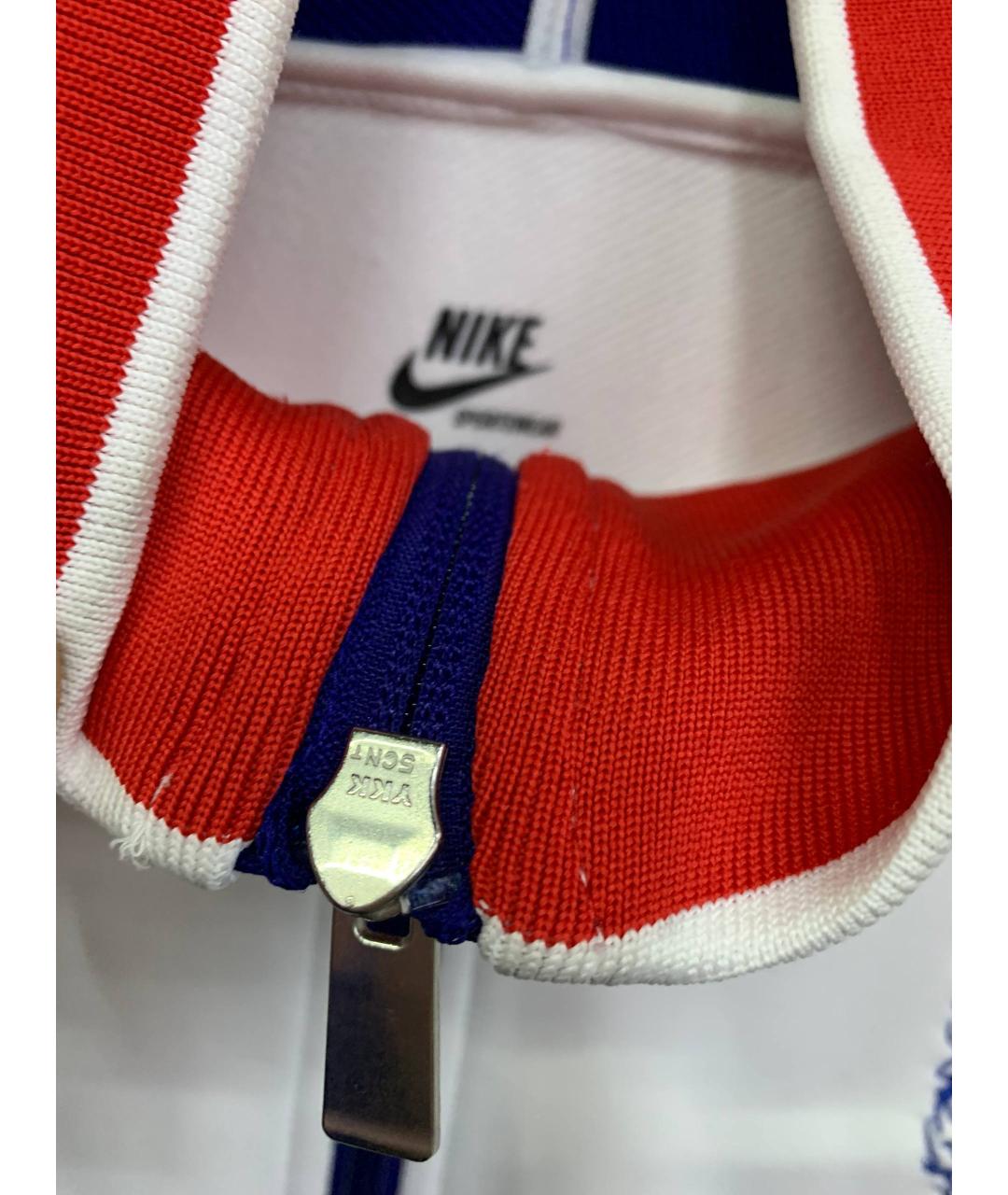 NIKE Белый хлопковый спортивный костюм, фото 6