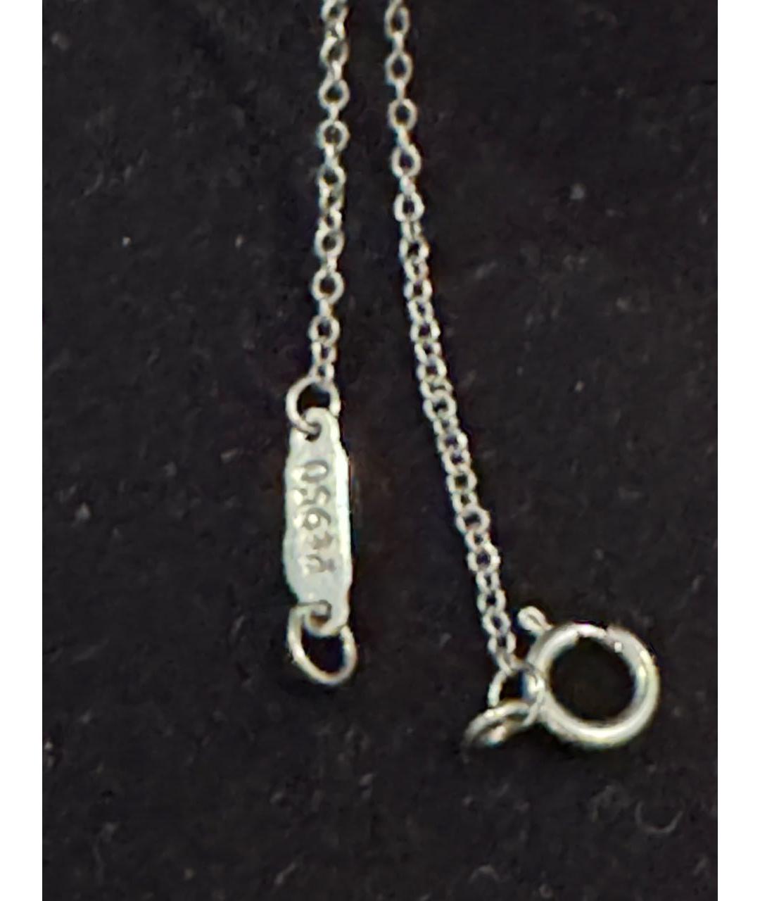 TIFFANY&CO Белая платиновая подвеска, фото 2