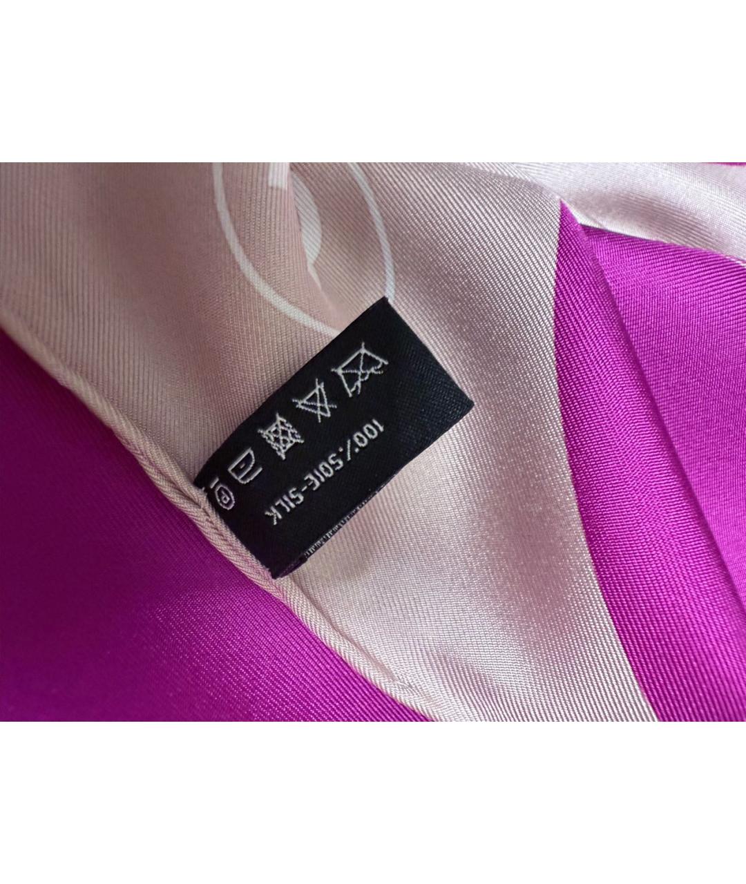 CHANEL Мульти шелковый платок, фото 6