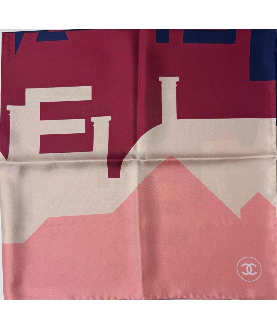 CHANEL Мульти шелковый платок, фото 7