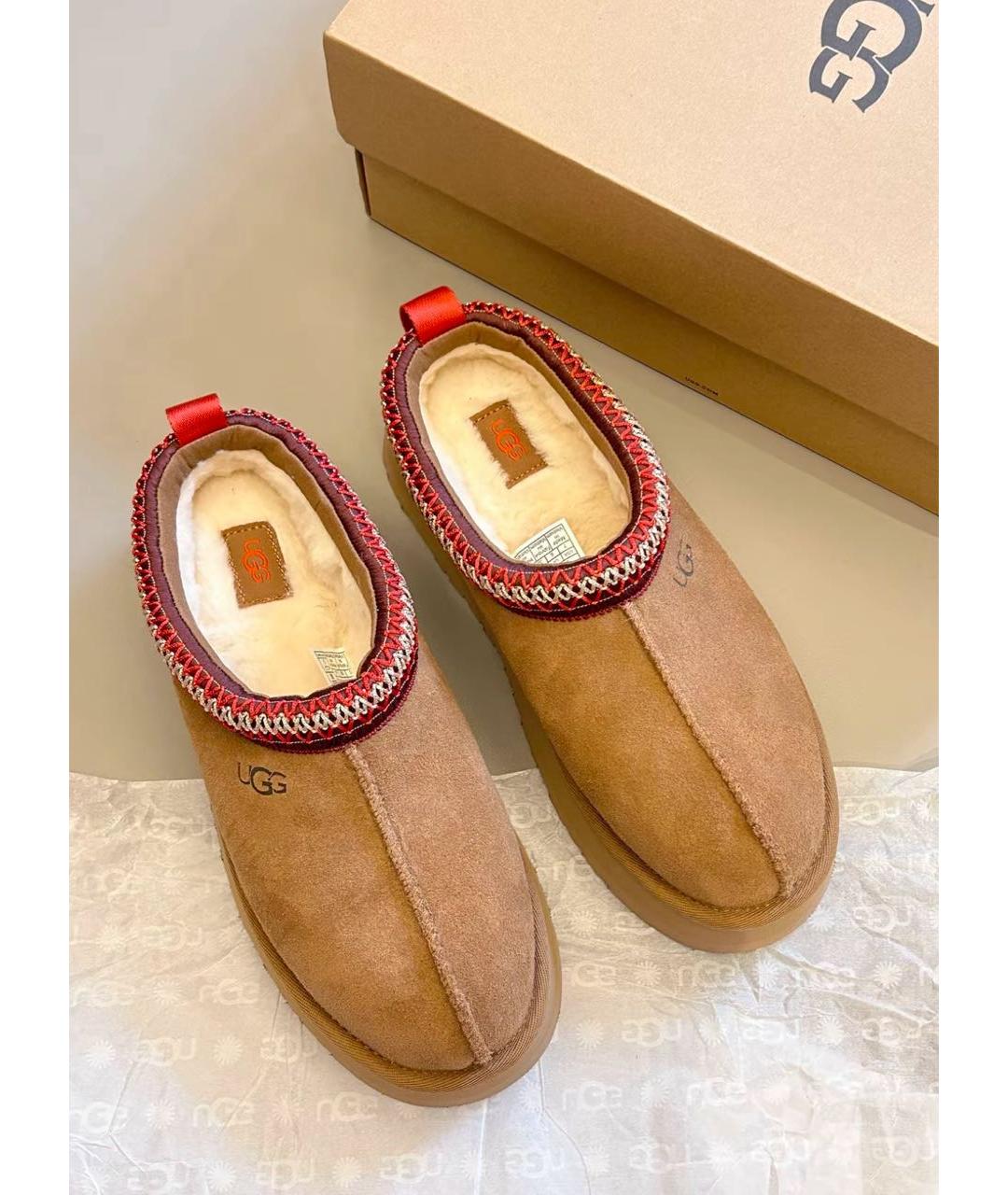 UGG AUSTRALIA Замшевые мюли, фото 7