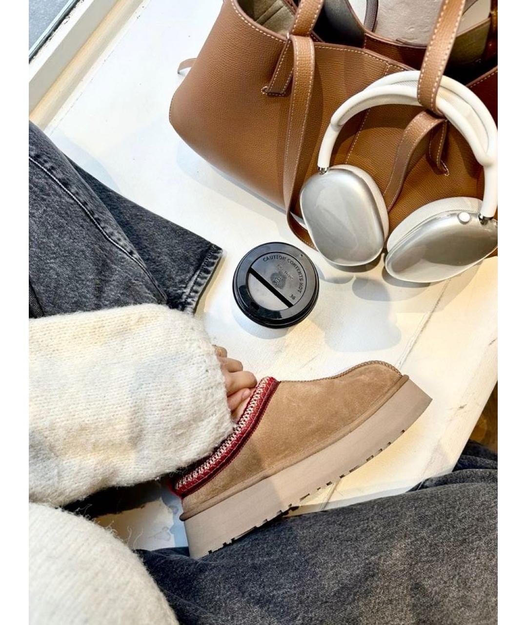 UGG AUSTRALIA Замшевые мюли, фото 4