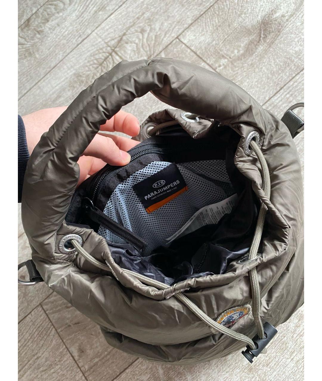 PARAJUMPERS Хаки сумка через плечо, фото 4