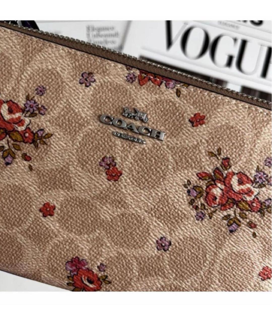 COACH Бежевая сумка через плечо, фото 6