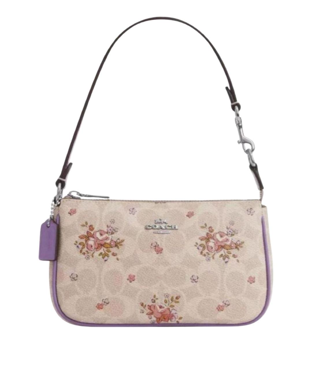 COACH Бежевая сумка через плечо, фото 1