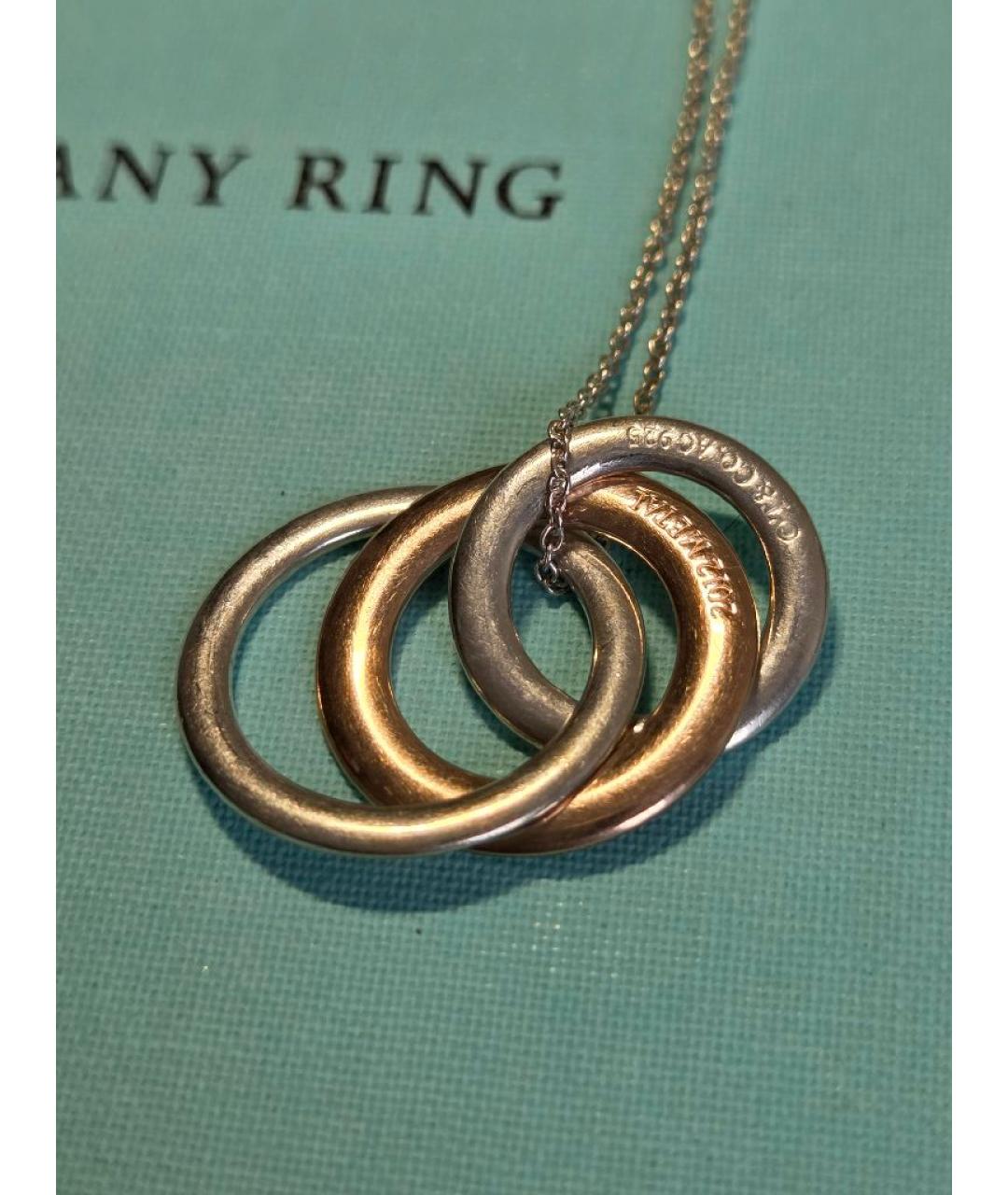 TIFFANY&CO Серебряное серебряное колье, фото 2