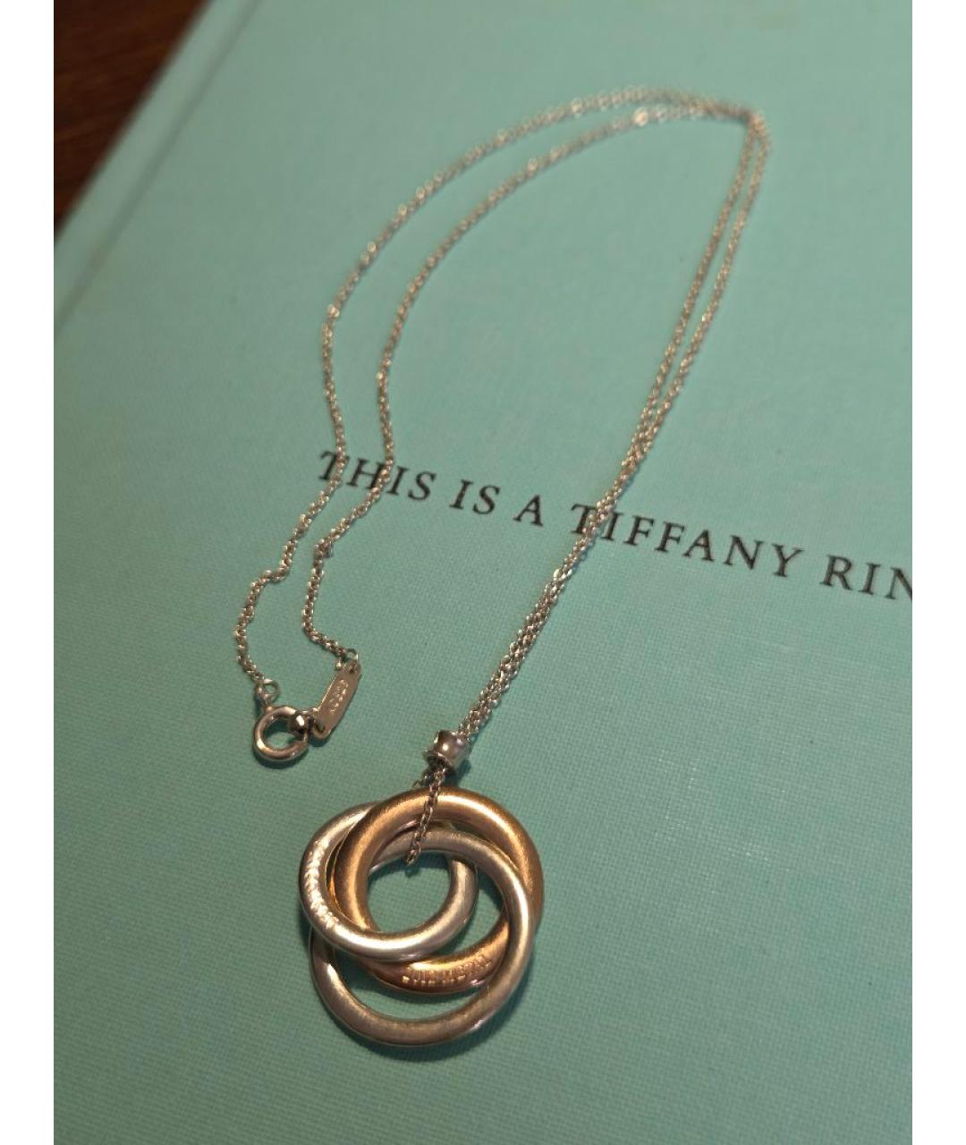 TIFFANY&CO Серебряное серебряное колье, фото 7