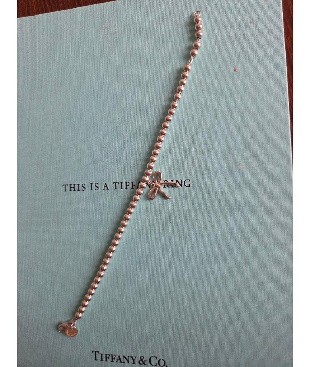 TIFFANY&CO Серебрянный серебряный браслет, фото 3