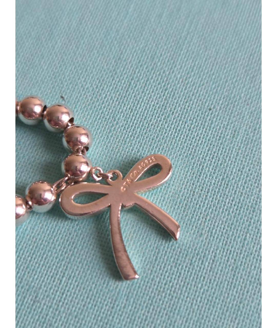 TIFFANY&CO Серебрянный серебряный браслет, фото 4