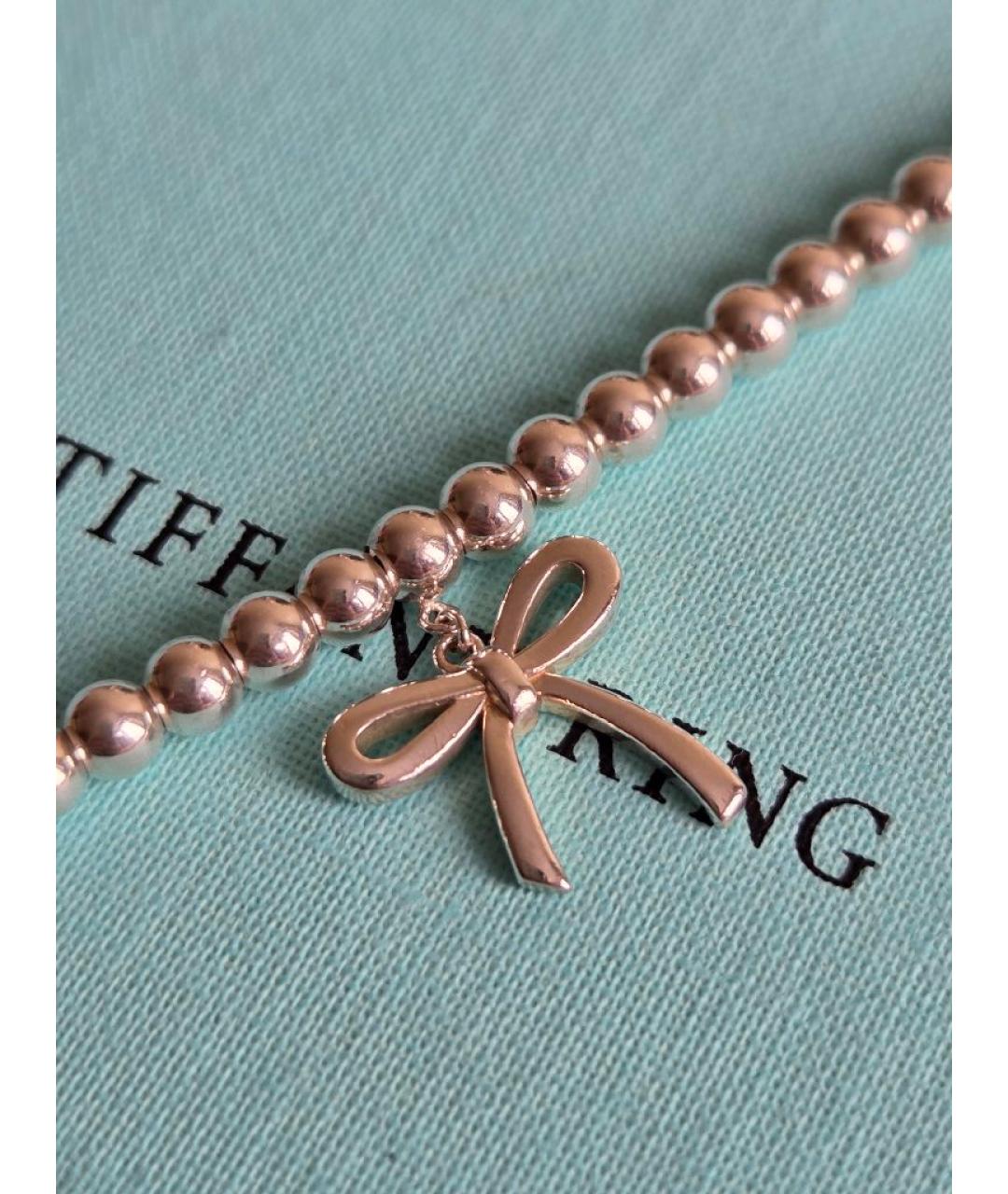 TIFFANY&CO Серебрянный серебряный браслет, фото 2