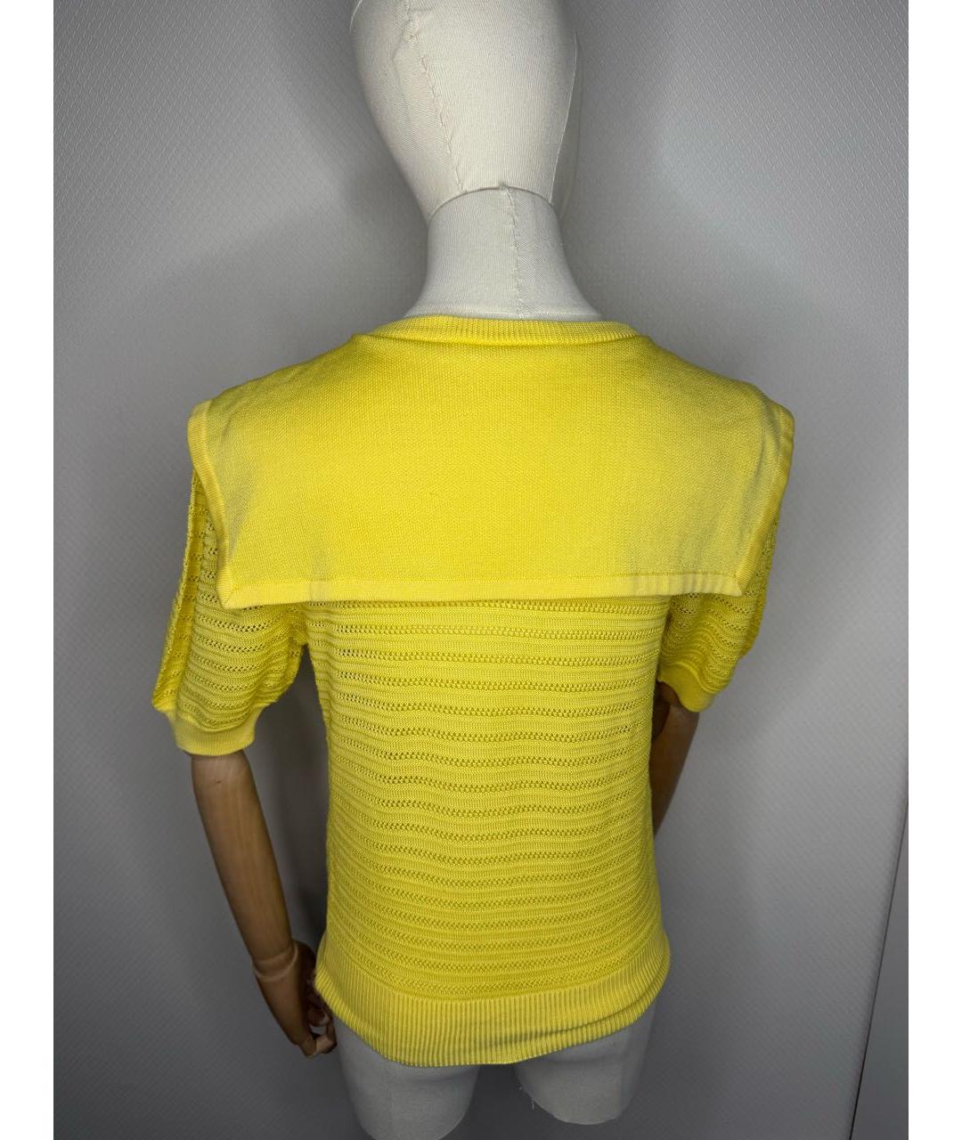 CHRISTIAN DIOR Желтая футболка, фото 5