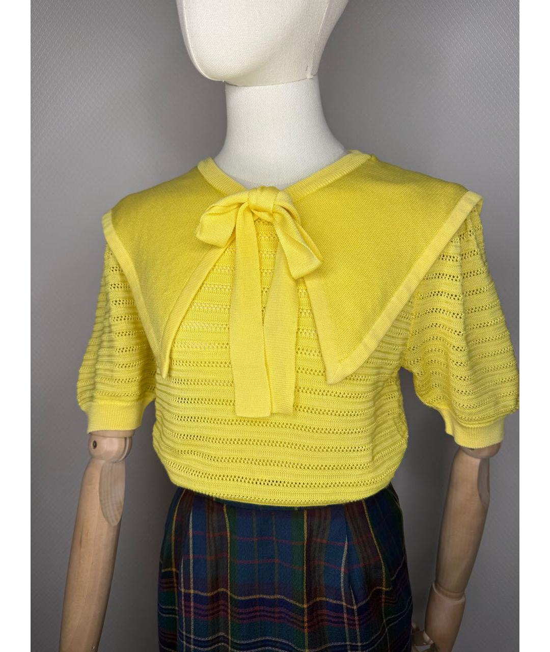 CHRISTIAN DIOR Желтая футболка, фото 3