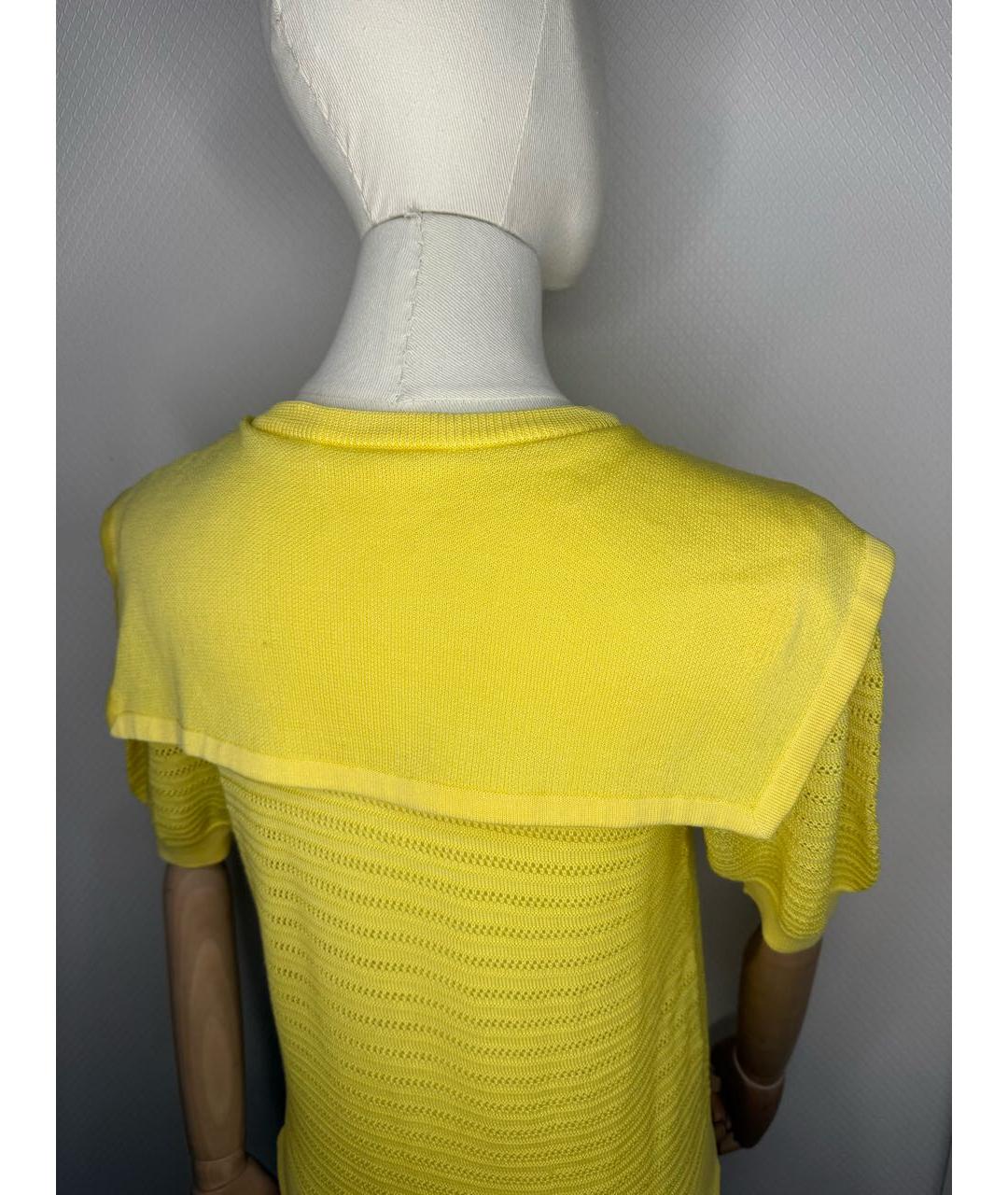 CHRISTIAN DIOR Желтая футболка, фото 7