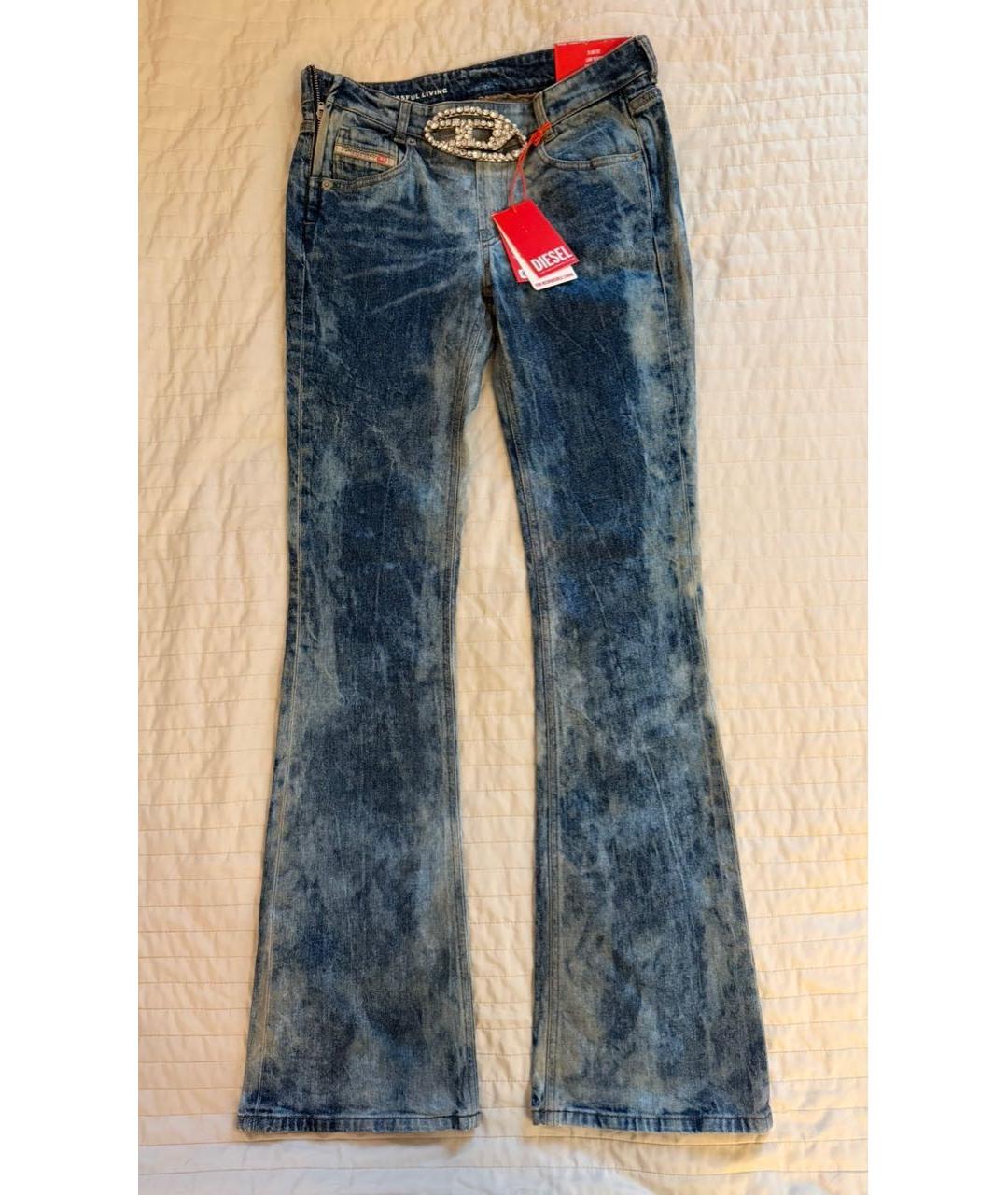 DIESEL Синие джинсы клеш, фото 5