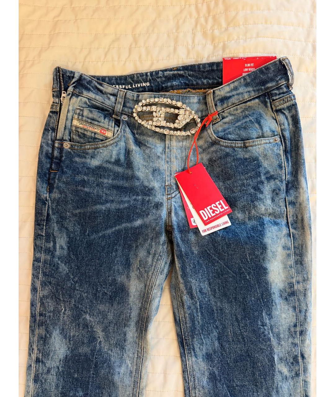 DIESEL Синие джинсы клеш, фото 4
