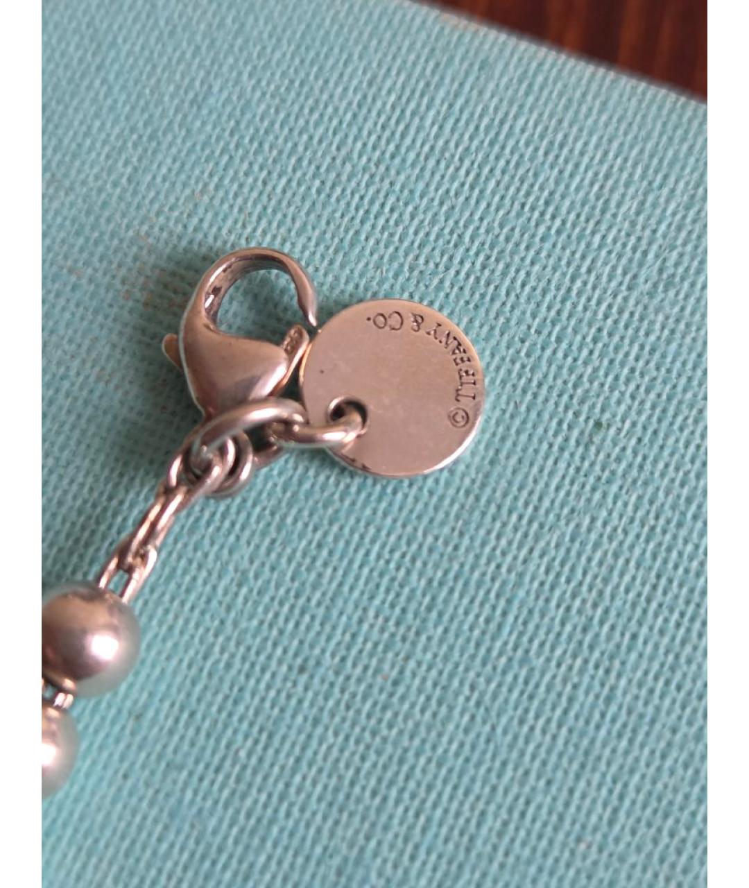 TIFFANY&CO Серебрянный серебряный браслет, фото 5