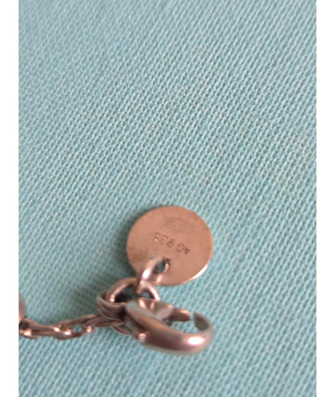 TIFFANY&CO Серебрянный серебряный браслет, фото 6