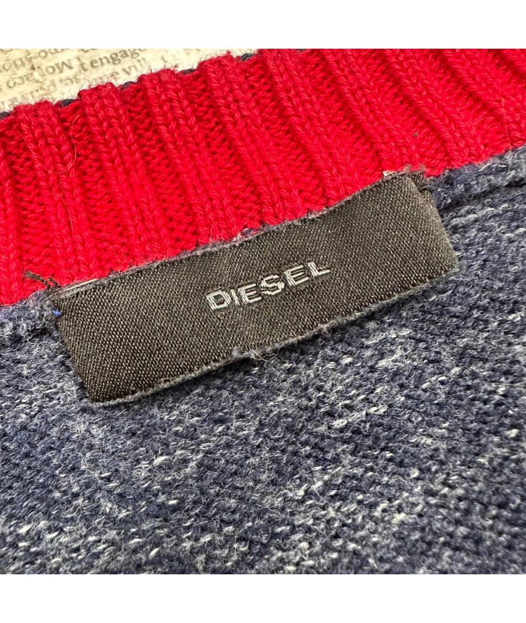 DIESEL Мульти хлопковый джемпер / свитер, фото 3