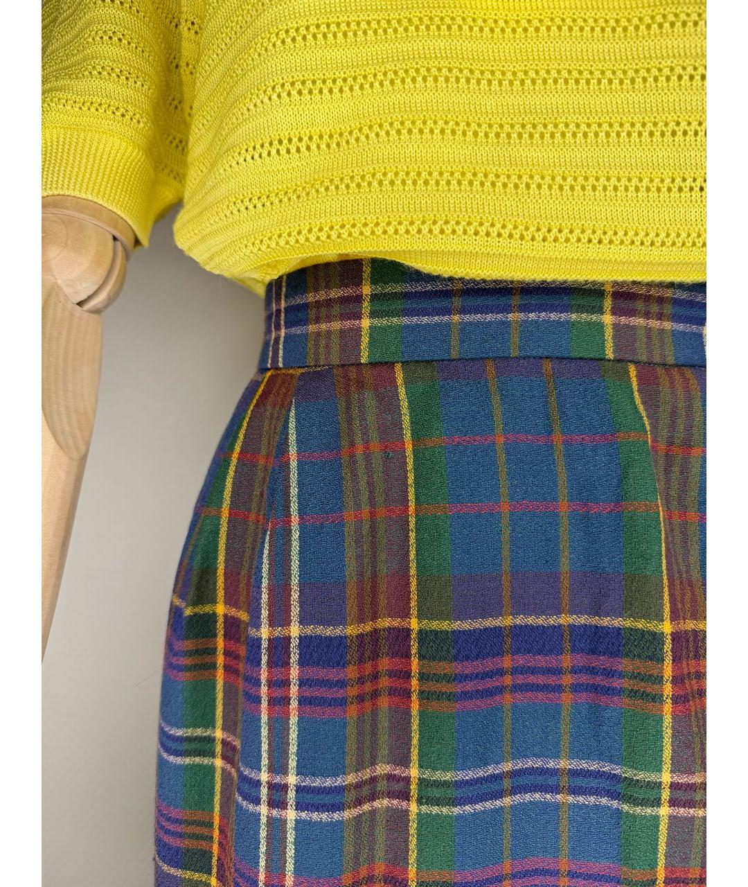 SAINT LAURENT Мульти юбка миди, фото 2