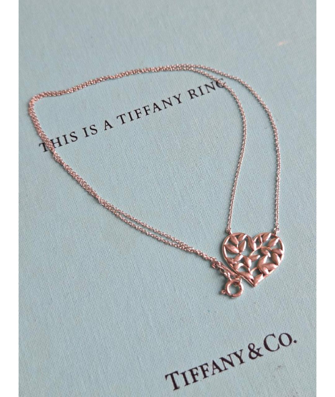 TIFFANY&CO Серебряное серебряное колье, фото 5