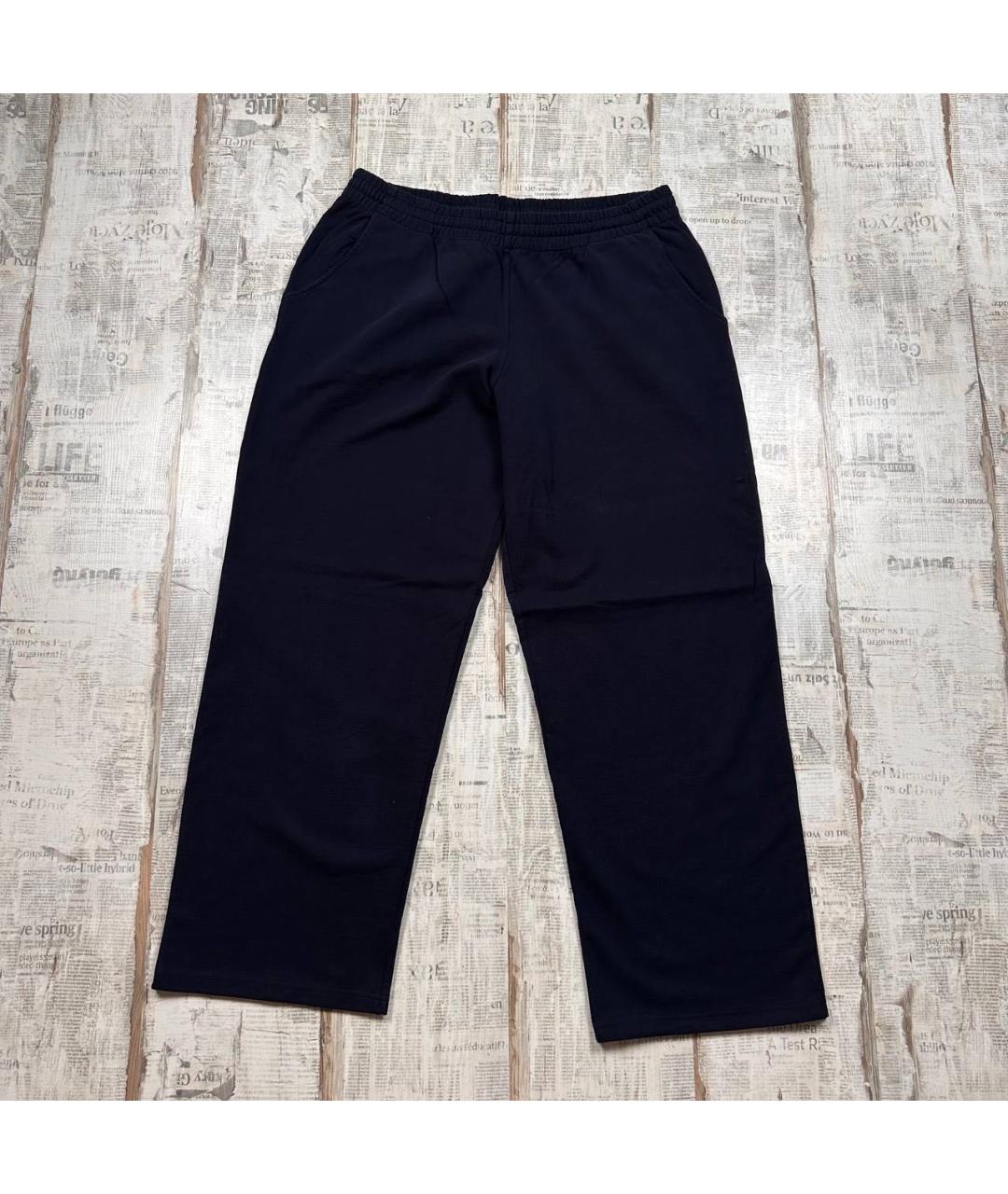 PAUL & SHARK Темно-синие хлопковые повседневные брюки, фото 7