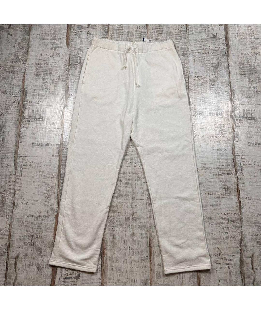 Kapital Белые хлопковые повседневные брюки, фото 4