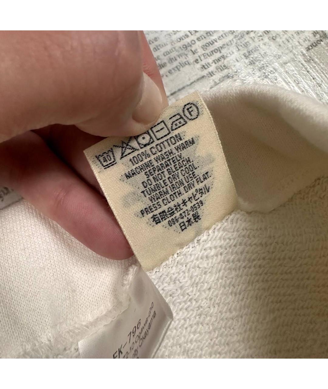 Kapital Белые хлопковые повседневные брюки, фото 8