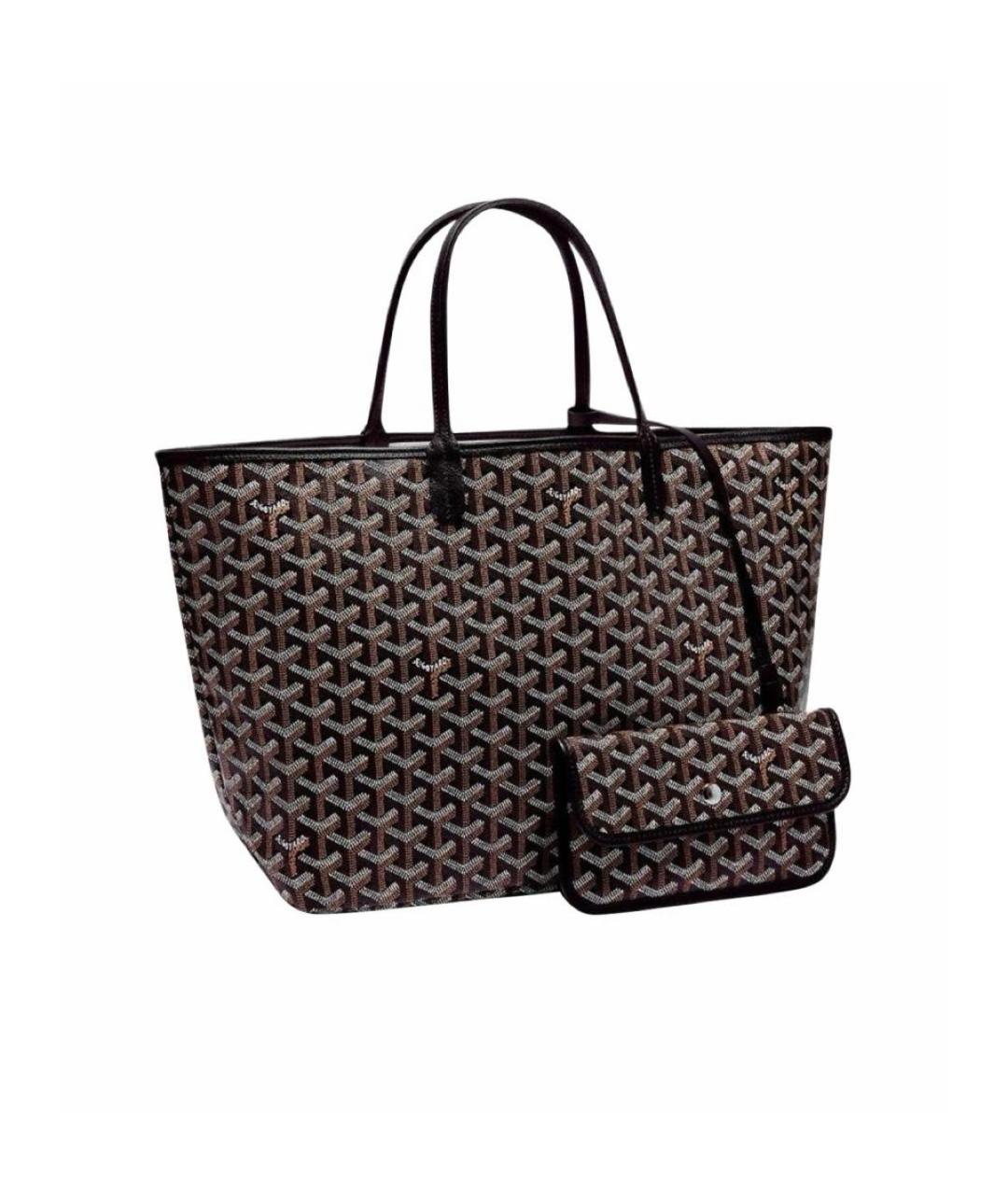 GOYARD Черная сумка тоут, фото 2