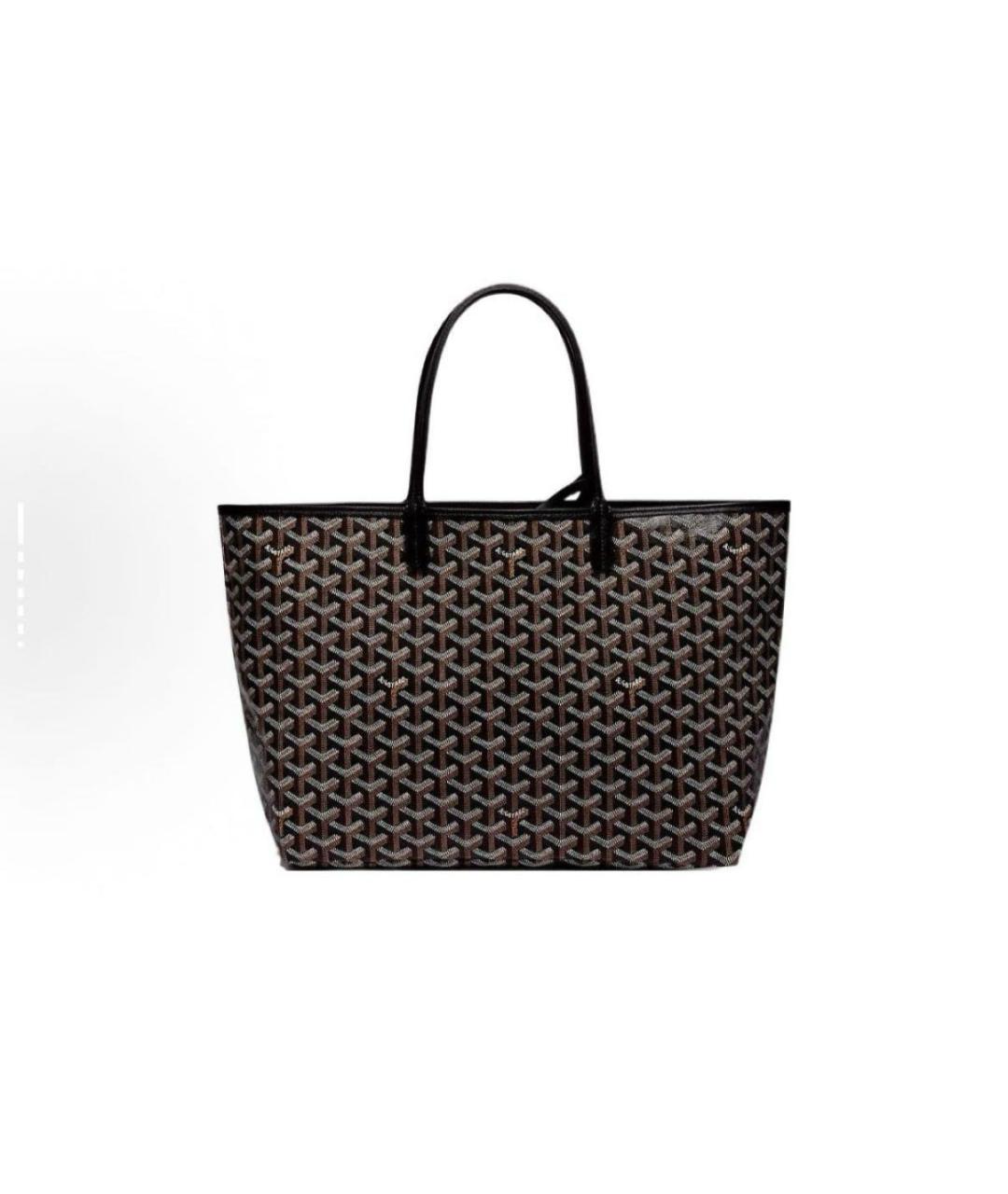 GOYARD Черная сумка тоут, фото 4