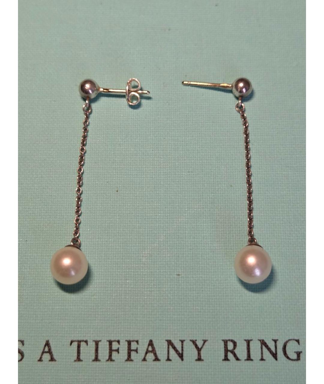 TIFFANY&CO Серебряные серебряные серьги, фото 6