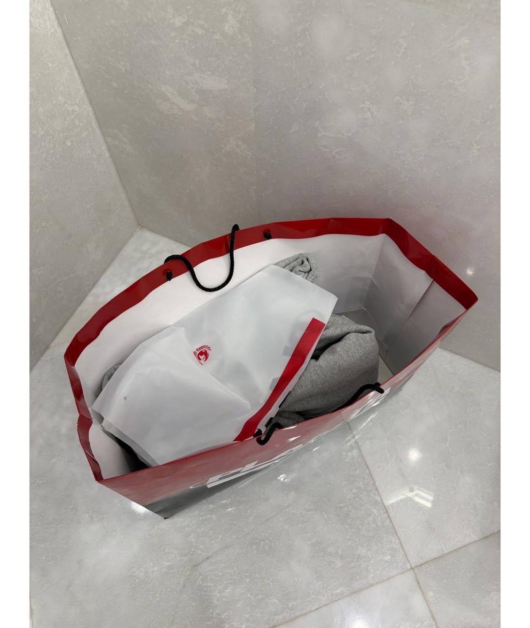 PLANTA ROSA Серый хлопковый костюм с брюками, фото 7