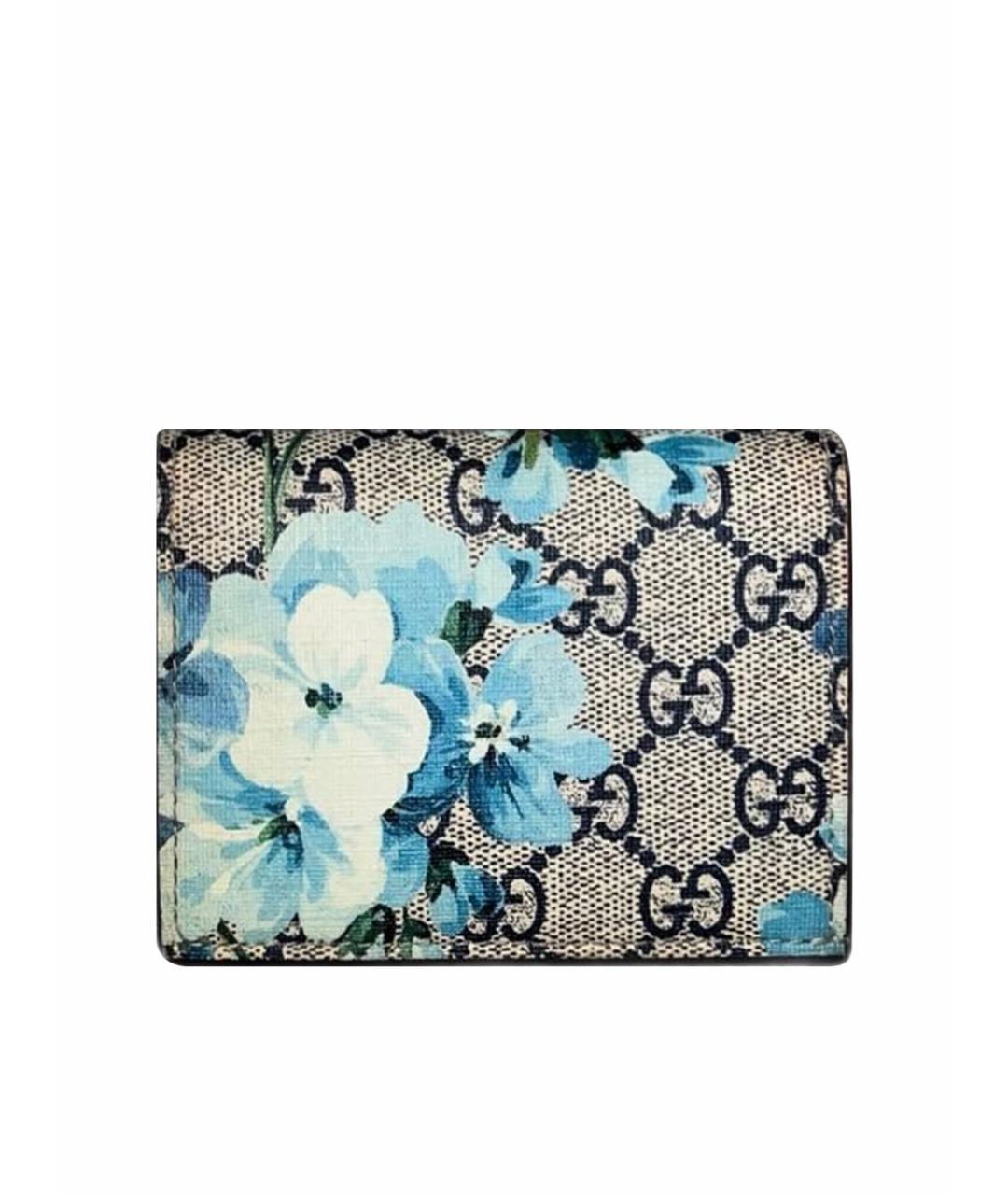 GUCCI Голубой кошелек, фото 1